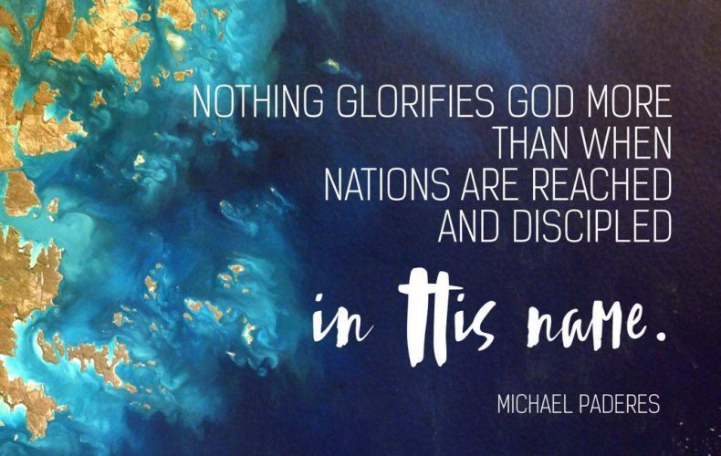 Michael Paderes, “God’s Passion for the Nations”